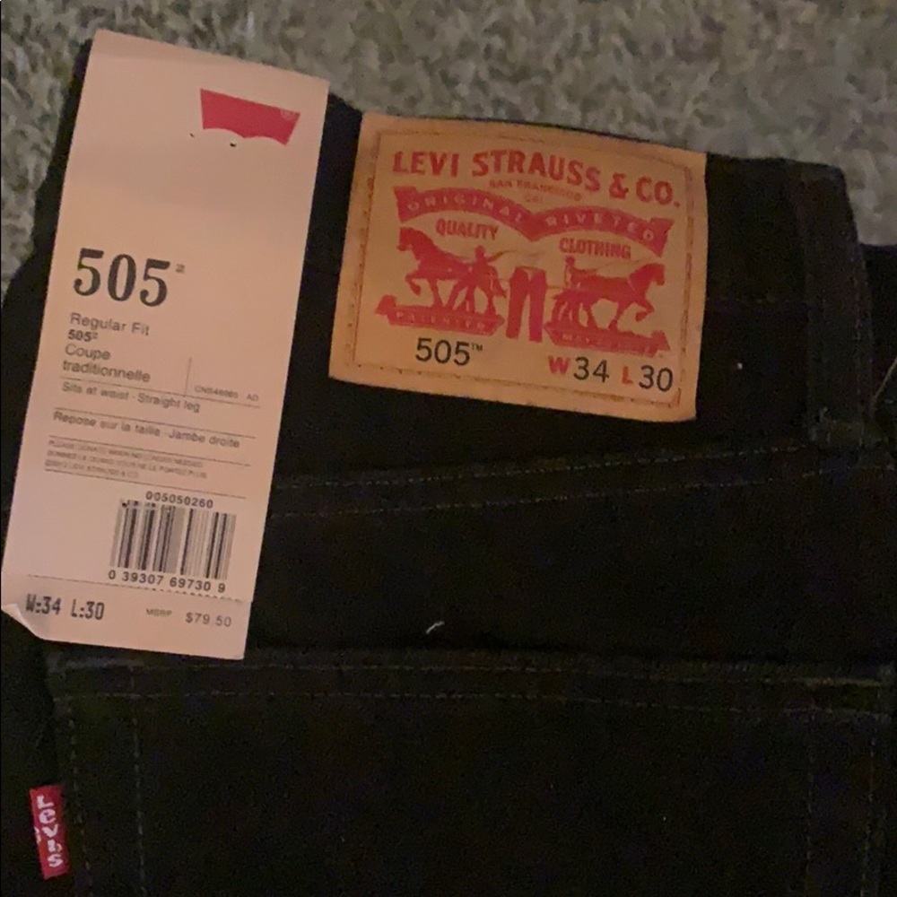 Brand new Levi’s Black jeans